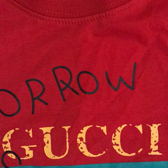 gucci tomorrow is now yesterday t shirt